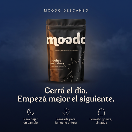 Moodo Descanso · Gomitas sin azúcar