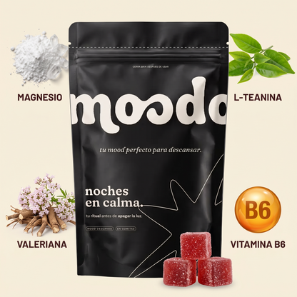Moodo Descanso · Gomitas sin azúcar
