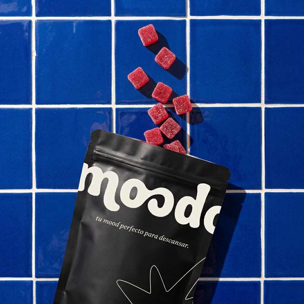 Moodo Descanso · Gomitas sin azúcar